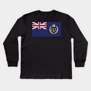 Scottish Fisheries Protection Agency Kids Long Sleeve T-Shirt